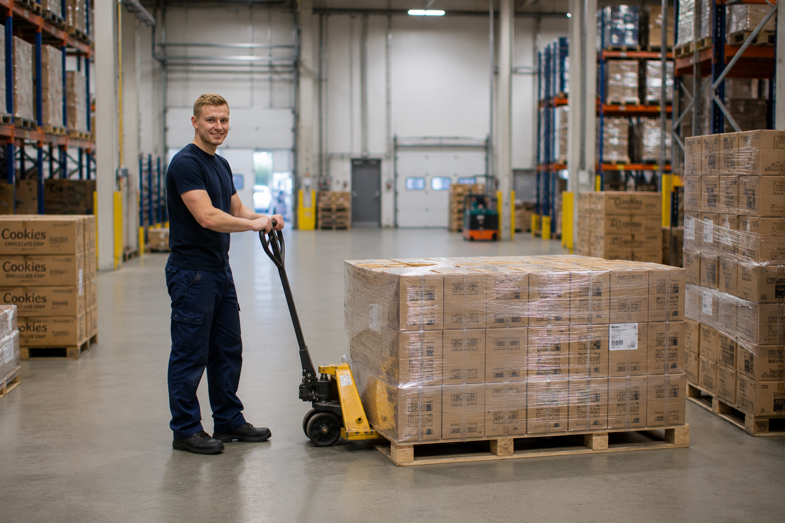 Logistiek medewerker Koekjes