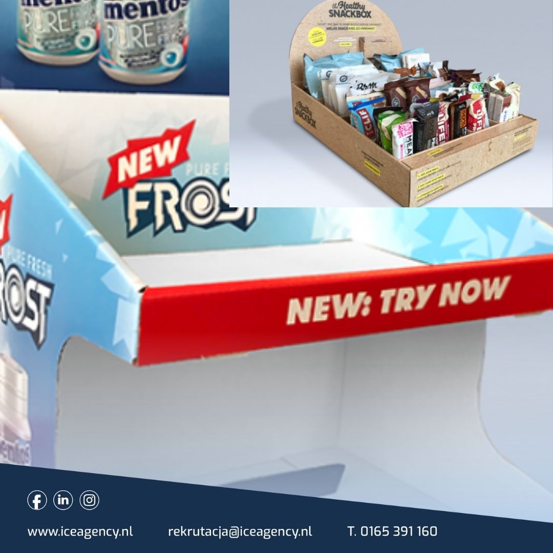 Pracownik produkcji opakowań kartonowych.