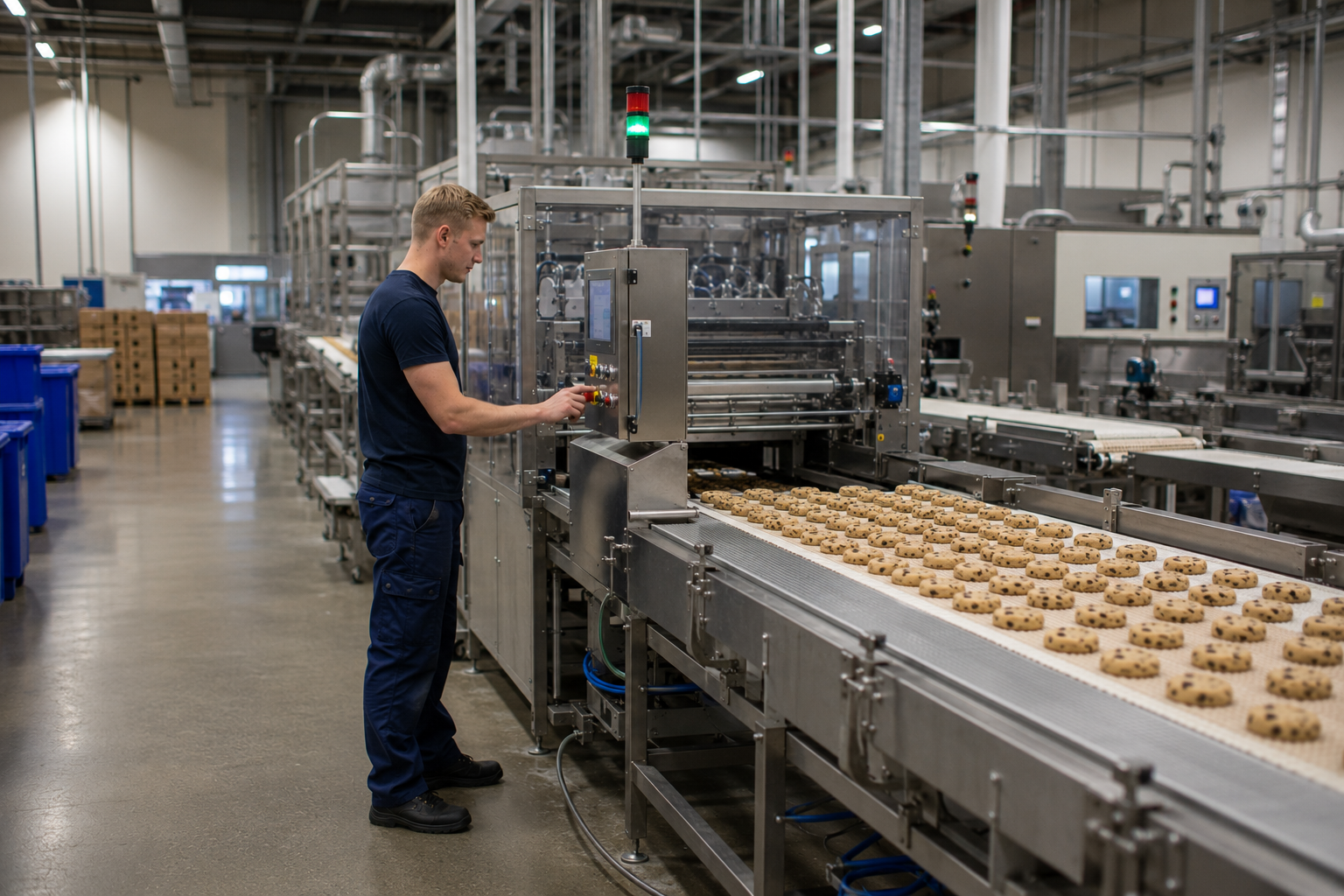 Biscuit Packing Operator
